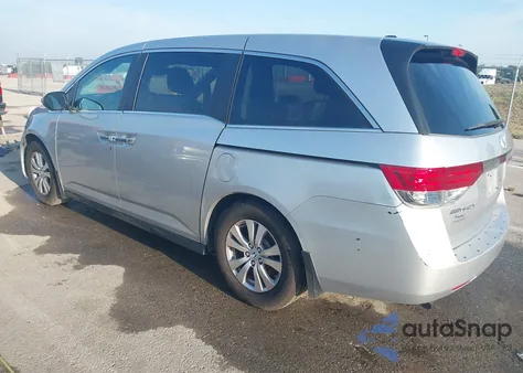 2015 Honda Odyssey Ex-L из США, поврежденный, VIN 5FNRL5H67FB086955